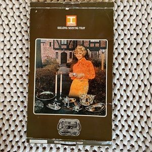 Irvinware oblong serving tray, new in box